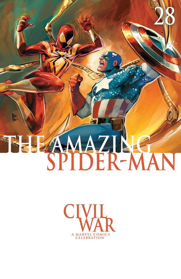 Amazing Spider-Man: Rod Reis Civil War Celebration Variant #28 - Cover 4